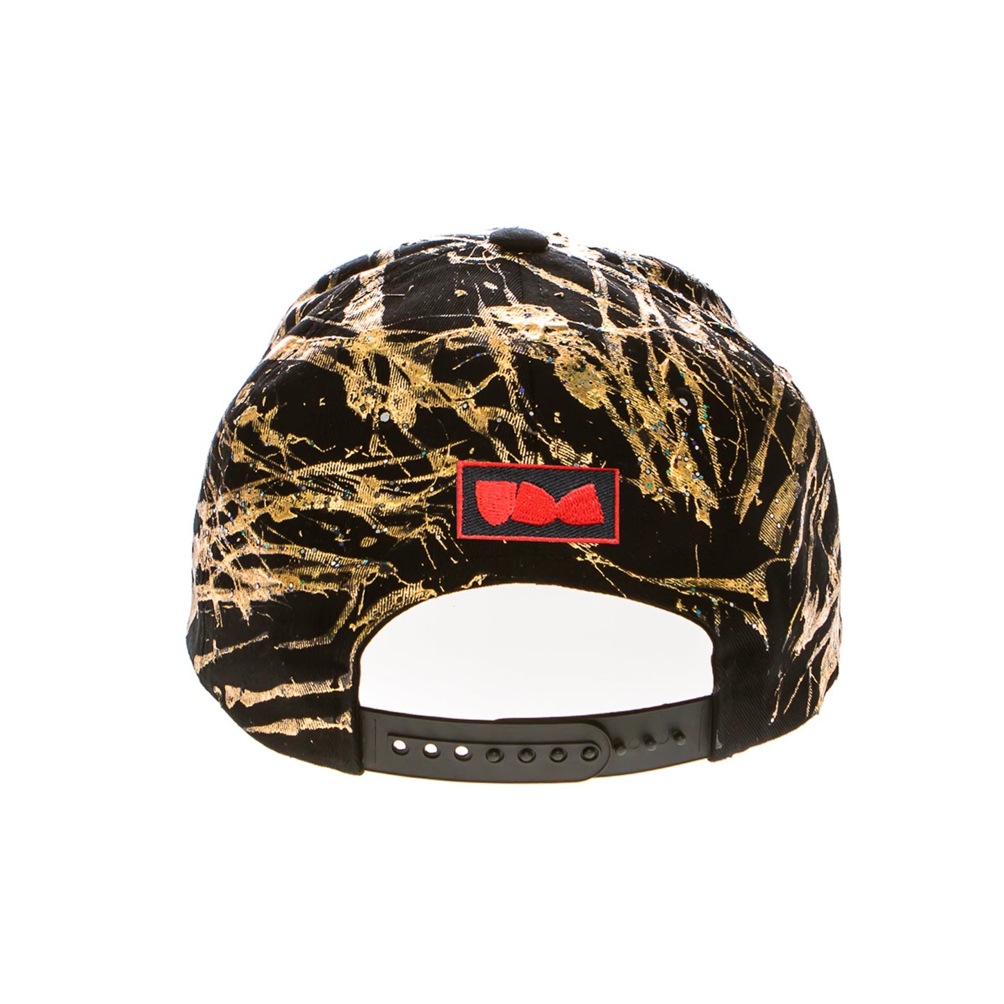 Passion Gold 5 Panel Cotton Flat Bill Snapback