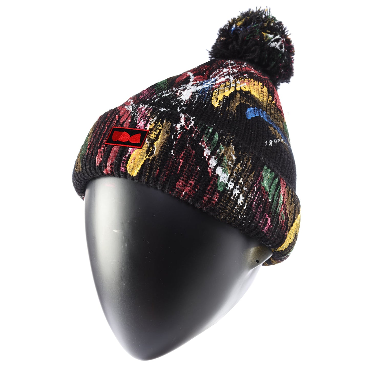 RAINBOW FLAME The Pom Beanie