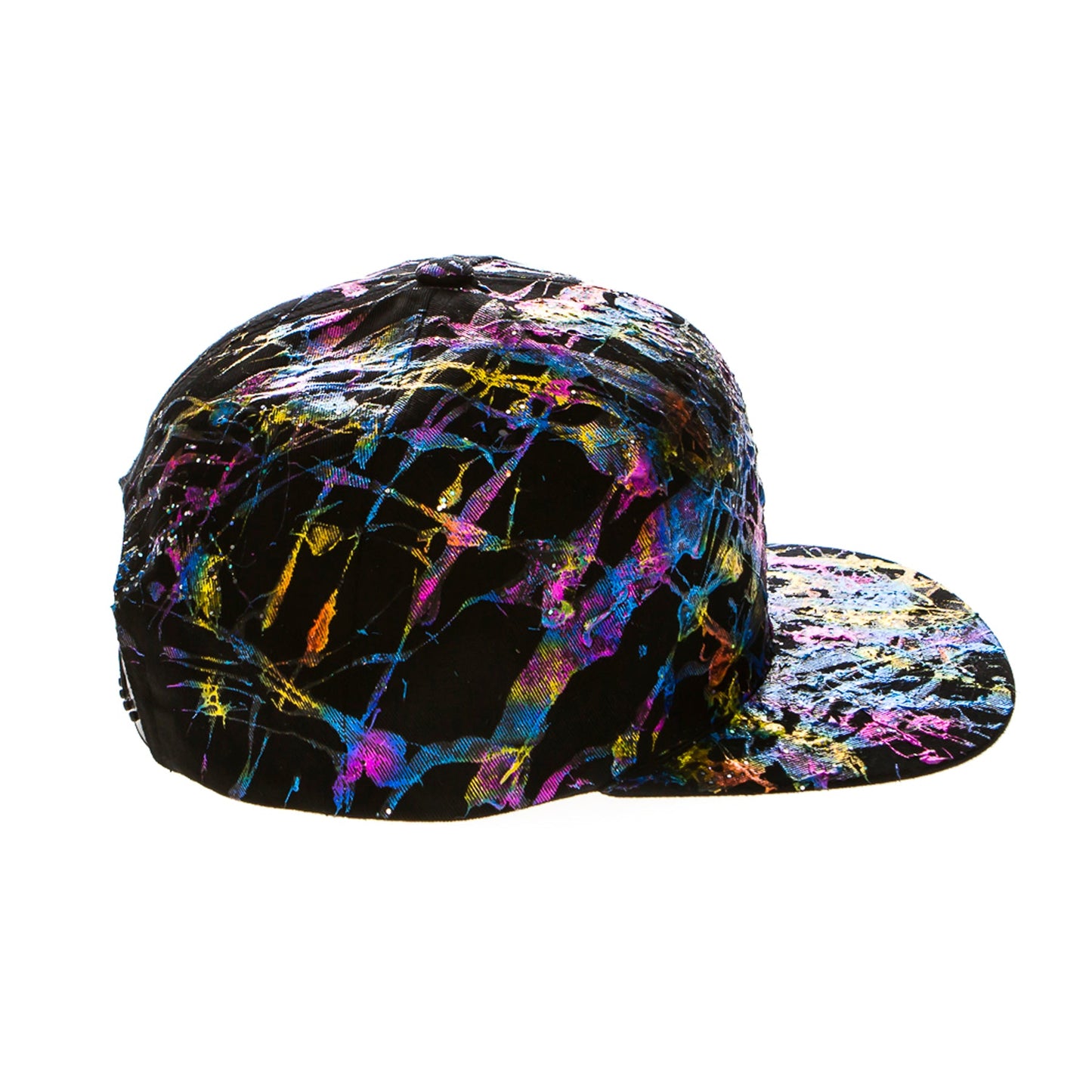 Passion RAINBOW 5 Panel Cotton Flat Bill Snapback