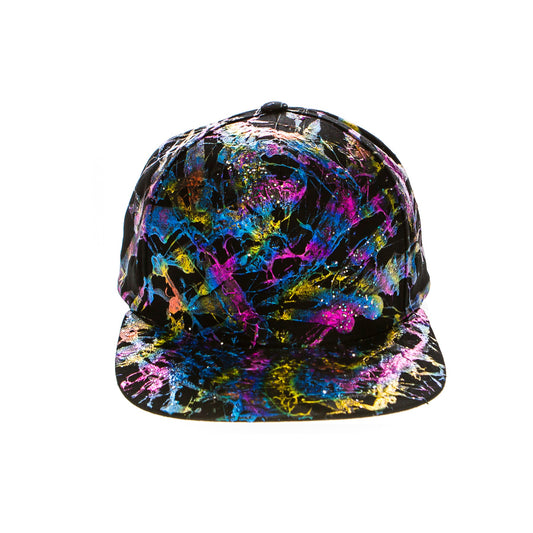 Passion RAINBOW 5 Panel Cotton Flat Bill Snapback