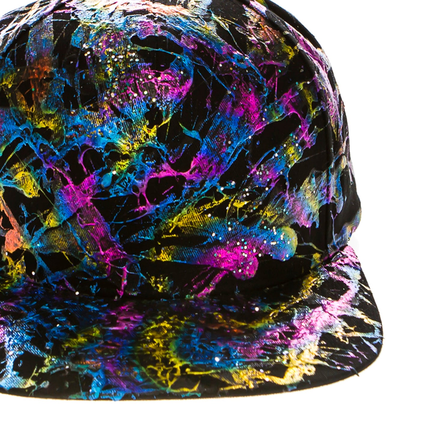 Passion RAINBOW 5 Panel Cotton Flat Bill Snapback