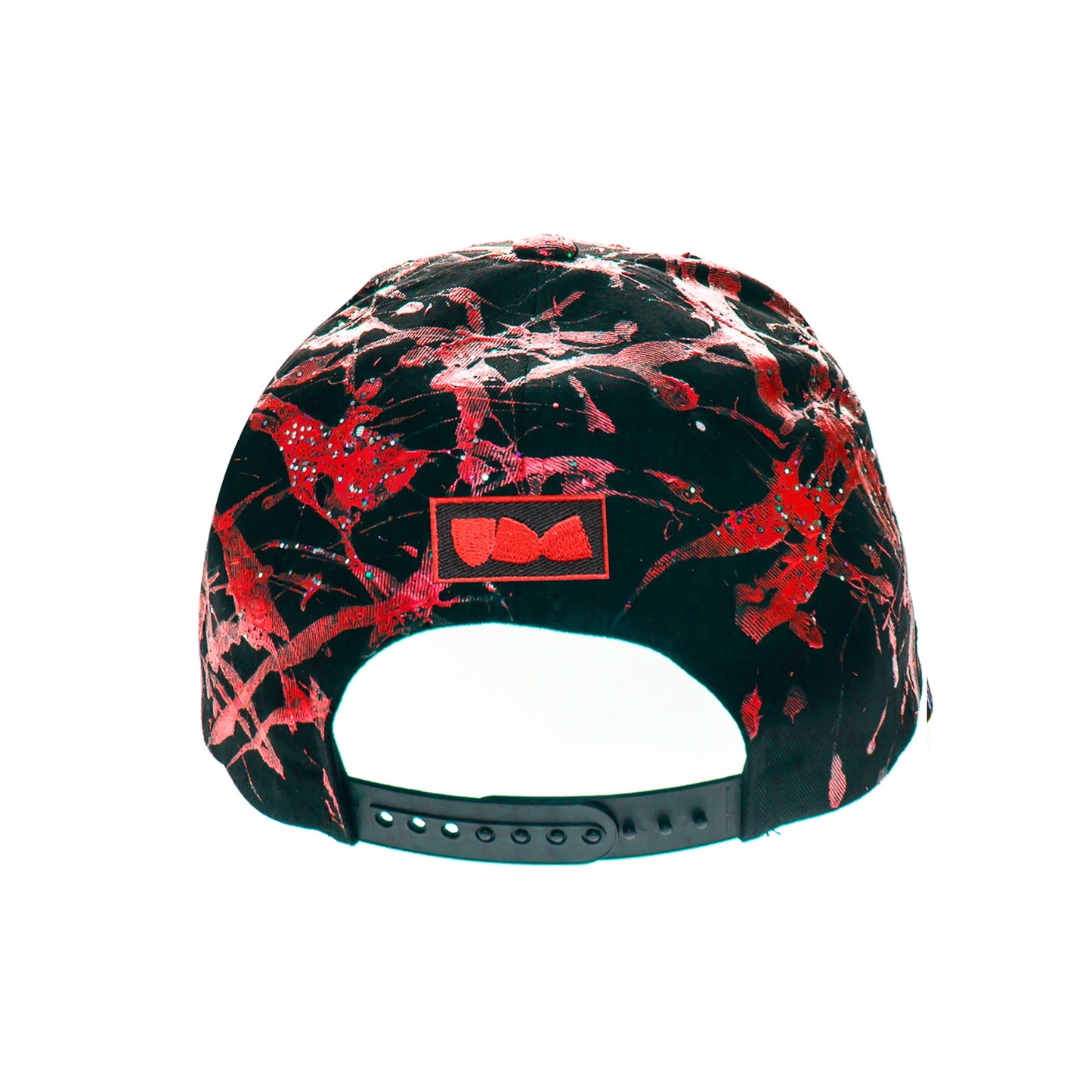 Passion RED 5 Panel Cotton Flat Bill Snapback