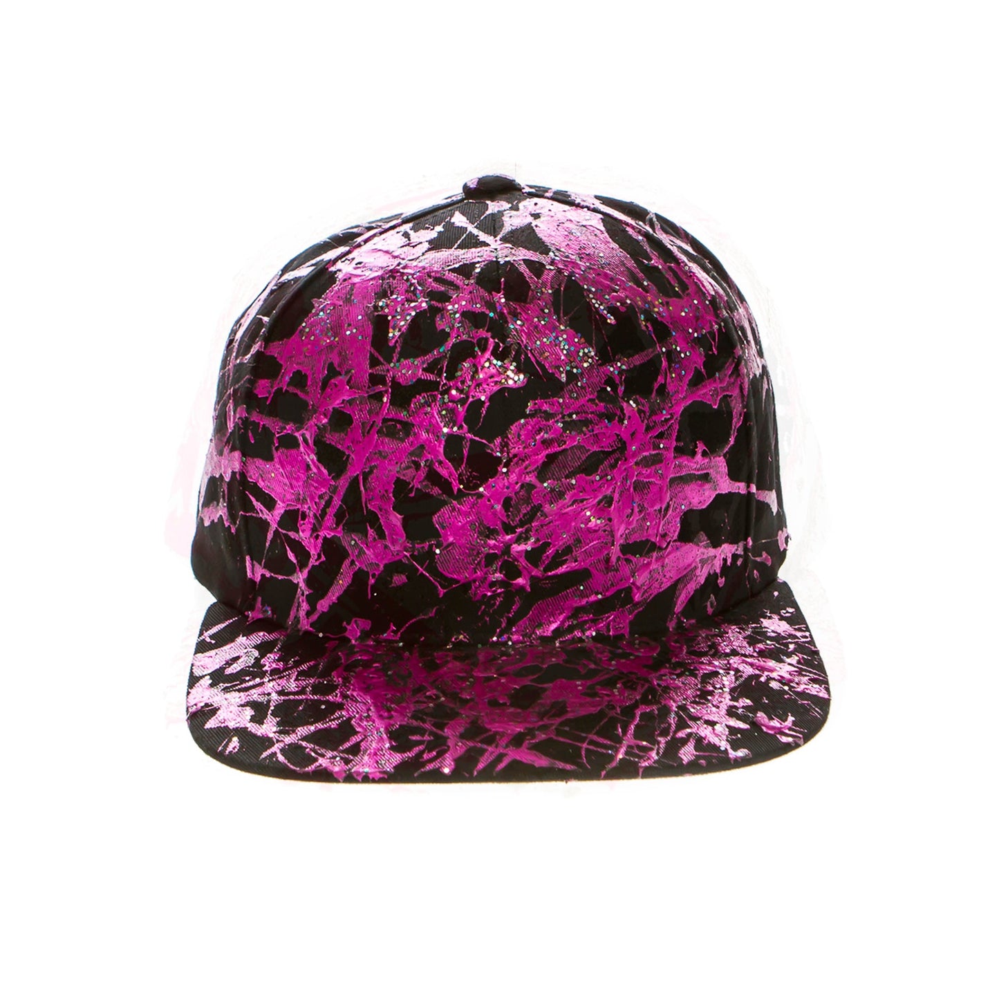 Passion PINK 5 Panel Cotton Flat Bill Snapback