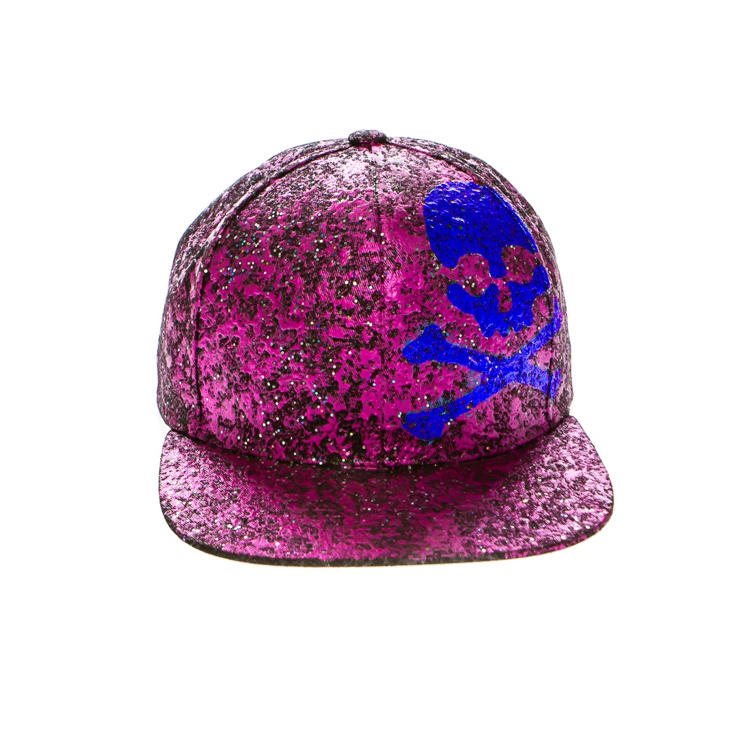 High on Hat PINK 5 Panel Cotton Flat Bill Snapback