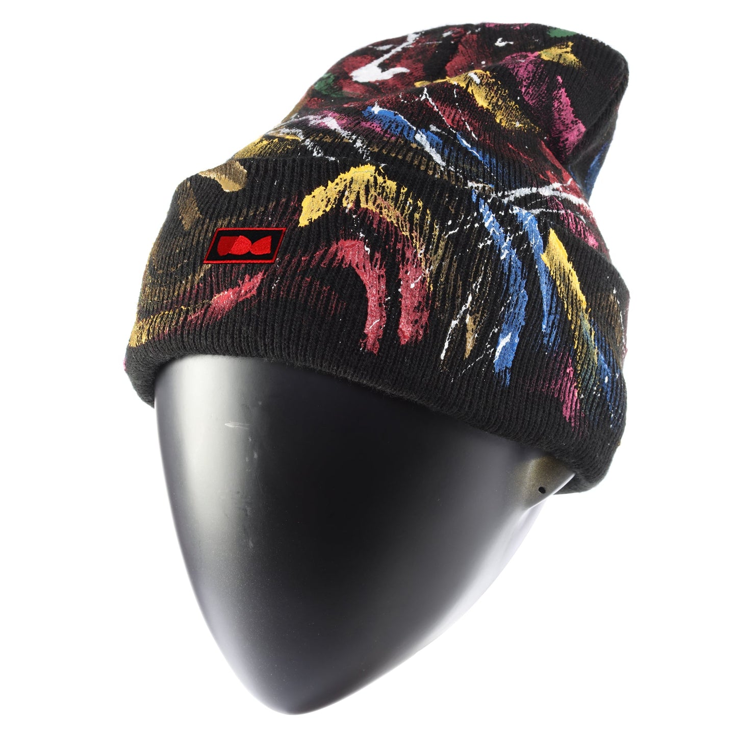 RAINBOW FLAME The Acrylic Long Beanie