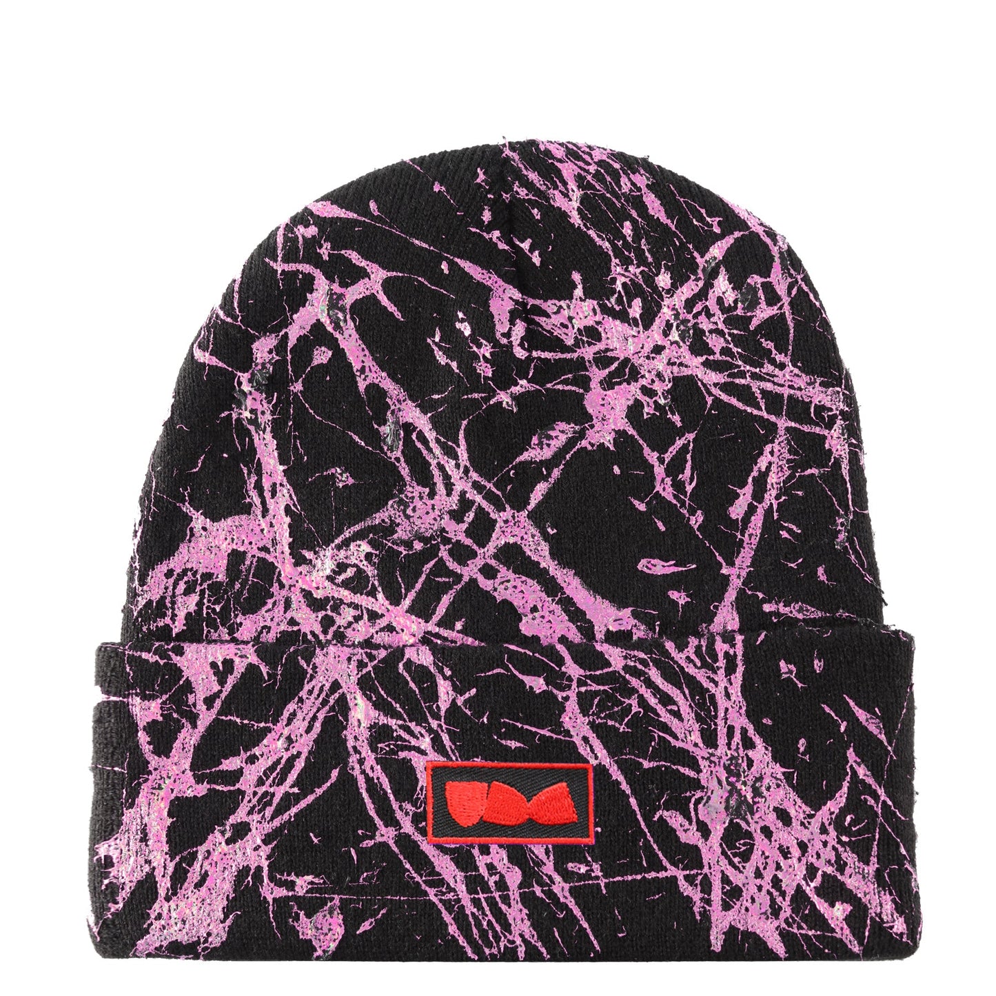 X HOLOGRAM Purple The Acrylic Long Beanie