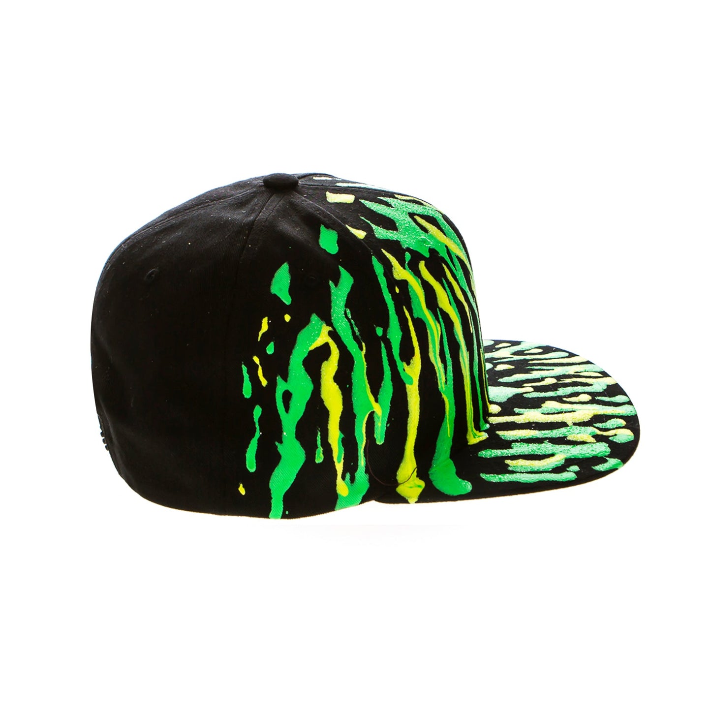 SIGNATURE G/Y 5 Panel Cotton Flat Bill Snapback