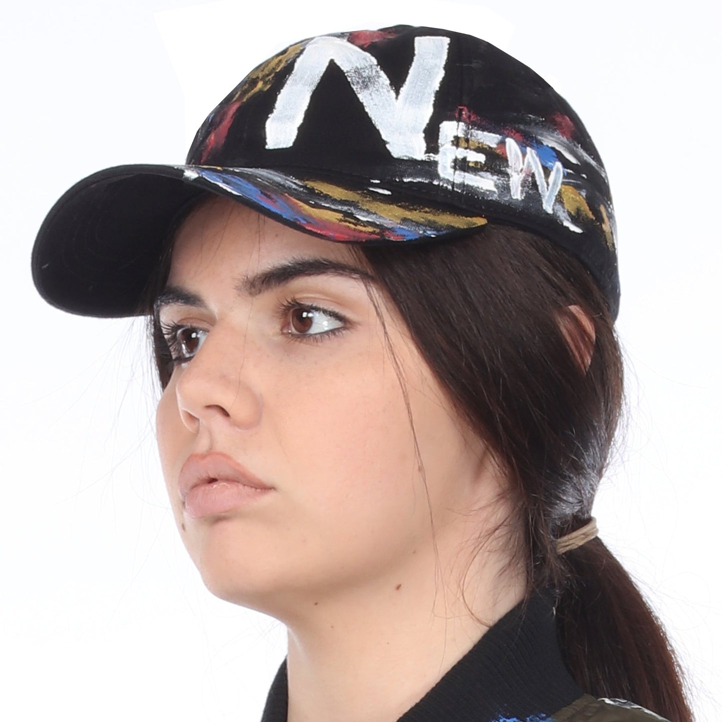 GRAFFITI WALL Dad Cap Black