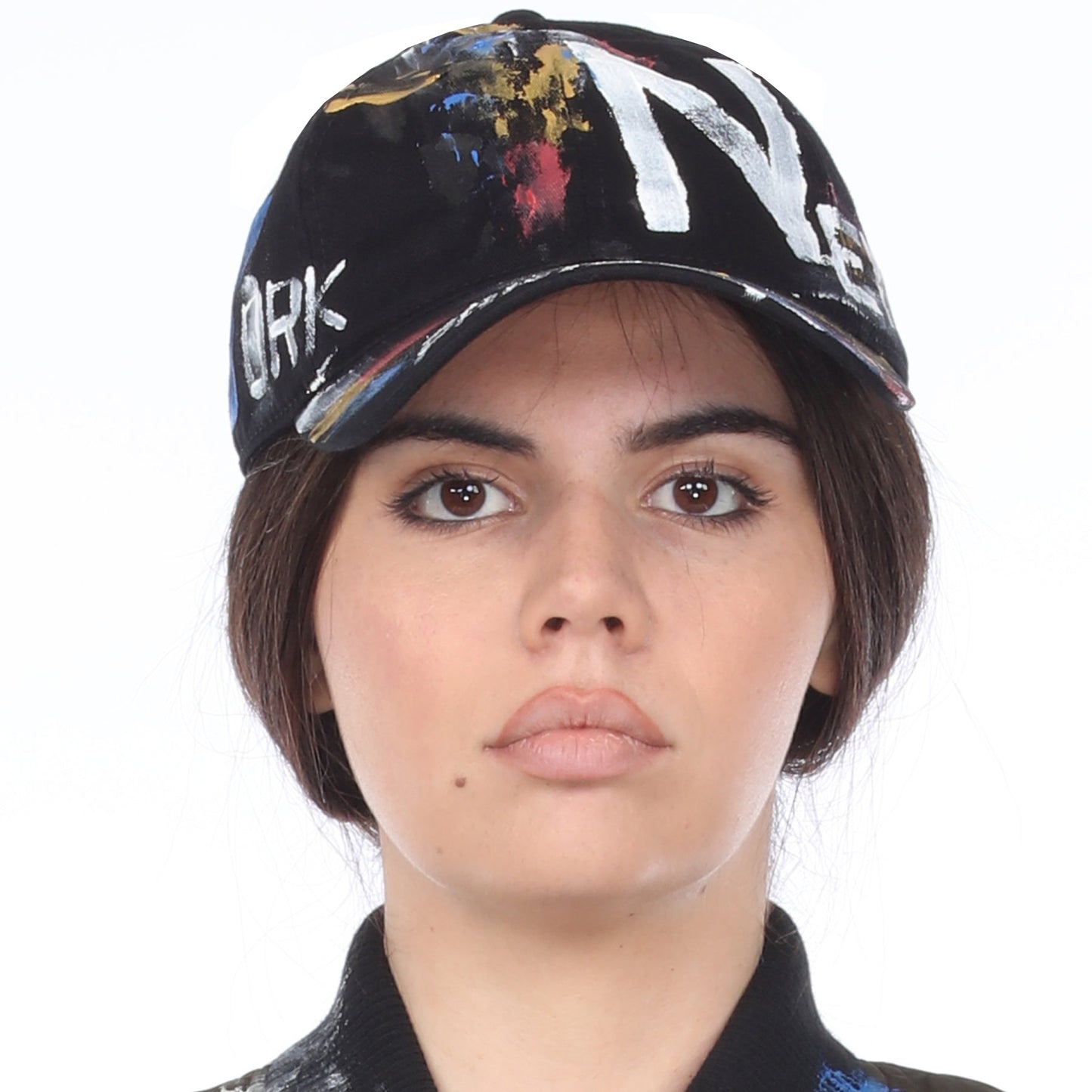 GRAFFITI WALL Dad Cap Black